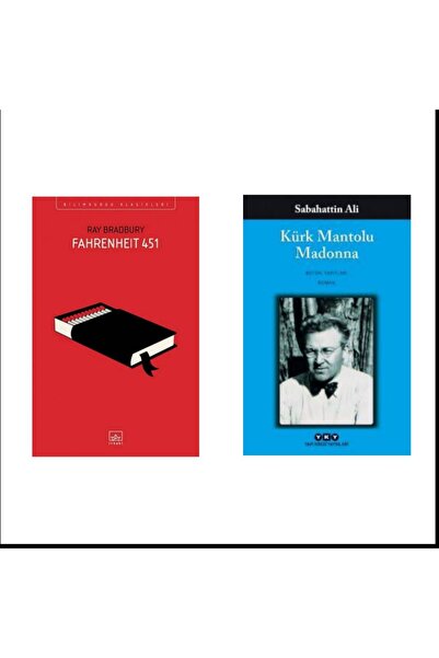 İthaki Yayınları Fahrenheit 451 - Ray Bradbury - Kürk Mantolu Madonna - Sabah...