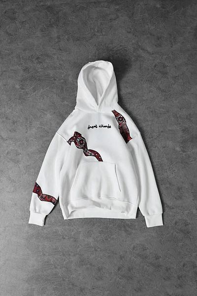 LUNAVISTA Slatraa Printed Hooded Sweatshirt Hoodie
