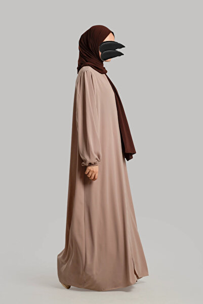 Lemaye Μπαλόνι Φεράζ με μανίκια – Μπεζ