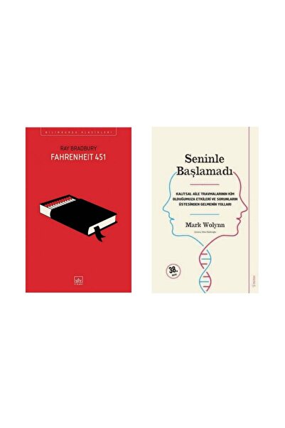 İthaki Yayınları Fahrenheit 451 - Ray Bradbury - Seninle Başlamadı - Mark Wolynn