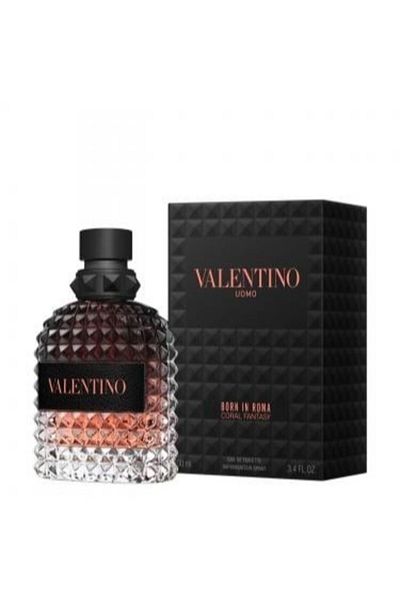 Valentino Valentino Uomo Brune In Roma Coral Fantasy for Men Eau de Toilette 100ml