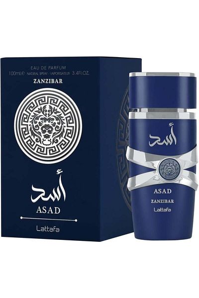 lattafa Asad Zanzibar Perfume by Lattafa for Men Eau de Parfum 100ml