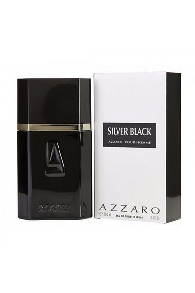 Azzaro Silver Black by Azzaro for Men Eau de Toilette 100ml