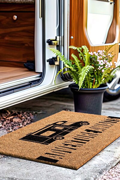 Decovetro Paspas Adventure Awaits Desenli Kapı Önü Paspası 40 x 60 Cm