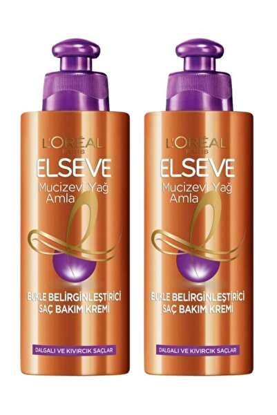 ELSEVE Amla Yağı Bukle Belirginleştirici Saç Bakım Seti 2