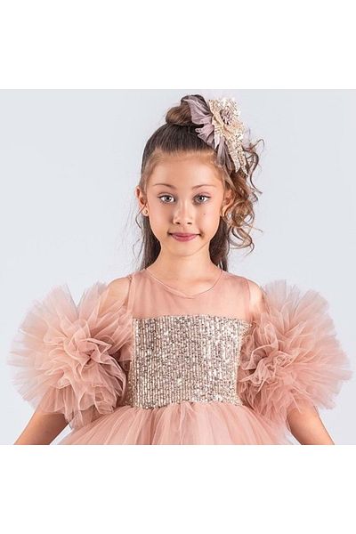 Mnk Baby&Kids Μανίκι και φουρκέτα αξεσουάρ Pompom - PUDRA M00666