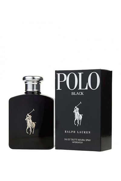 Ralph Lauren Polo Black by Ralph Lauren for Men Eau de Toilette 125ml