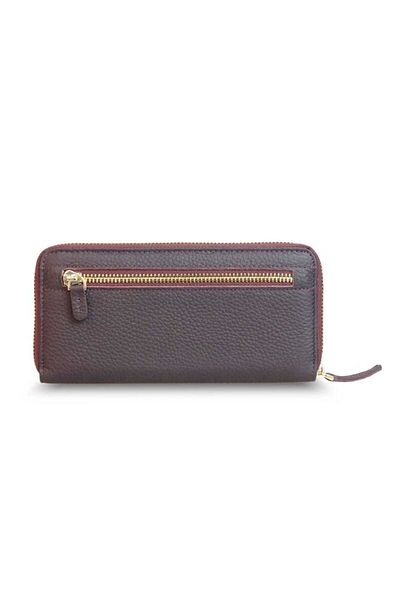 GUARD Matte Claret Red Leather Wallet - Grd2408Wt1096