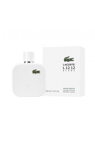 Lacoste L.12.12 Blanc by Lacoste for Men - 100ml - Eau de Toilette