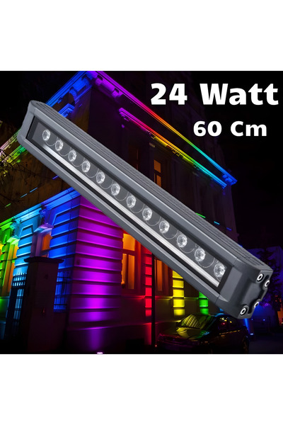 Cata 24w Gold Wallwasher 60cm(YEŞİL)