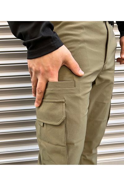 NKYSTORE Unisex Cargo Pocket Trekking Pants for Camping, Nature, Cycling, Hiking, Fishing,