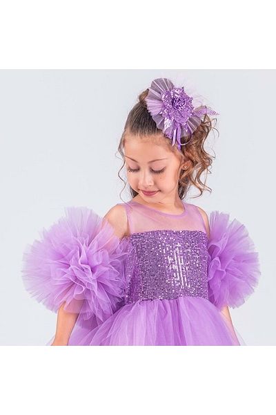 Mnk Baby&Kids ليلا بوم بوم كم ومشبك شعر إكسسوار - M00666