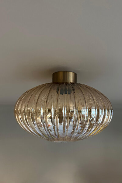 Bamyum Elegant Bal Rengi Plafonyer Avize İç Mekan Aydınlatma Dekoratif Mutfak...