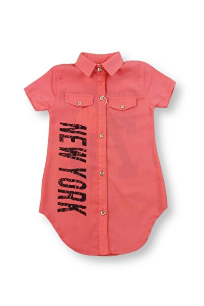 Mnk Baby&Kids Brooklyn 76 Šifon majica za devojčice M00676 CVEĆE NARUŠA