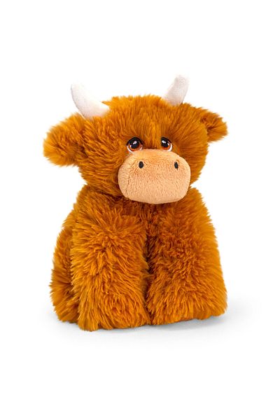 Keel Toys Keeleco Cow Highland 20Cm
