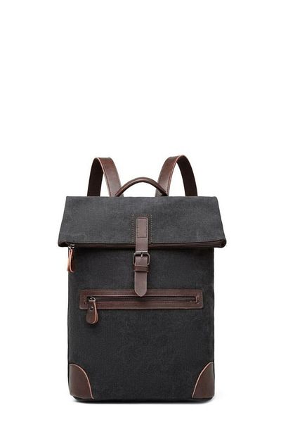 CACTİVE Σακίδιο πλάτης Cactive Canvas Black Unisex Ctv-1300