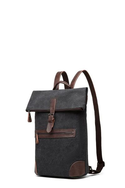 CACTİVE Σακίδιο πλάτης Cactive Canvas Black Unisex Ctv-1300