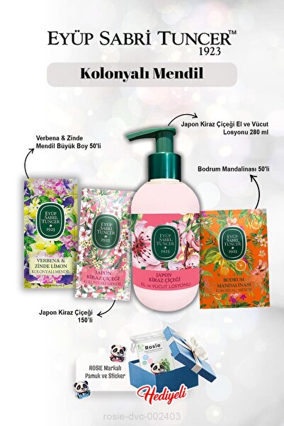 Eyüp Sabri Tuncer 150'li Kiraz Çiçeği, Verbena 50'li, Mandalina 50'li, Kiraz ...