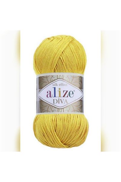Alize Diva 110 Yellow Knit Bustier Blouse - Lanyard Detail