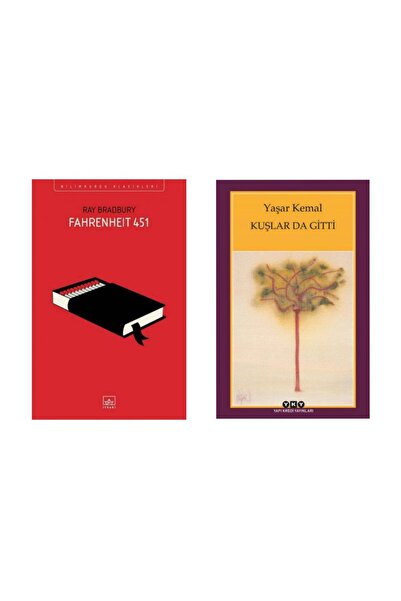 İthaki Yayınları Fahrenheit 451 - Ray Bradbury - Kuşlar da Gitti - Yaşar Kemal