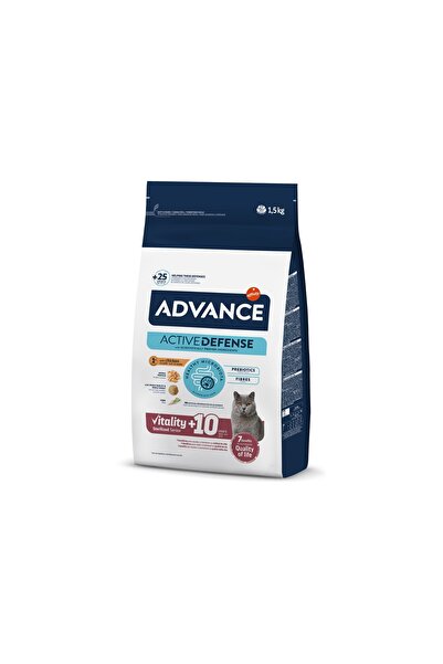 Advance Tavuklu Kısırlaştırılmış 10 Yaş Ve Üzeri Yaşlı Kedi Kuru Maması 1,5 Kg