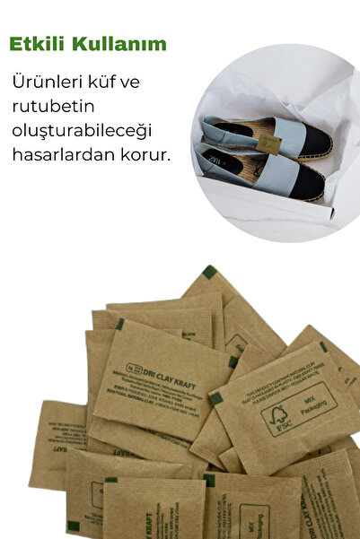 KEEPSAKE 6 Gr 25 Adet Nem Alıcı Rutubet Giderici Küf Önleyici %100 Doğal