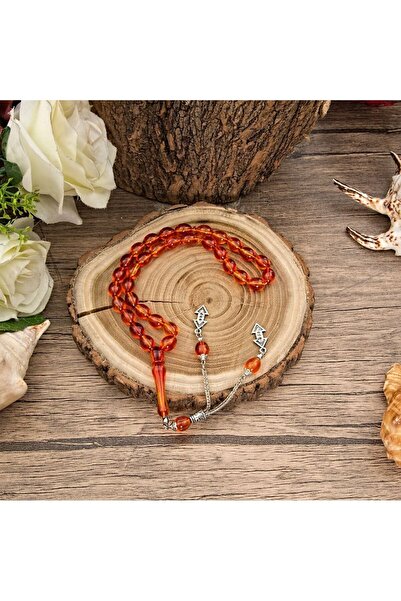 İkranur Оранжеви броеници – комплект от 33 броеници