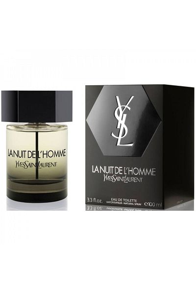Yves Saint Laurent La Nuit De L'Homme by Yves Saint Laurent for Men Eau de Toilette 100ml