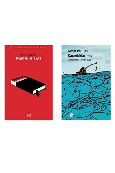 İthaki Yayınları Fahrenheit 451 - Ray Bradbury - Kaçırdıklarımız - Adam Phillips
