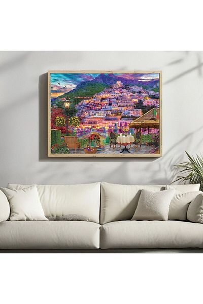Ks Games 1000 Piece Amalfi Landscape Puzzle by David Maclean