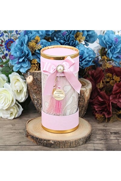 İkranur İsme Özel Anneler Günü Hediyesi Silindir Asetat Kutu (18×10), Seccade...