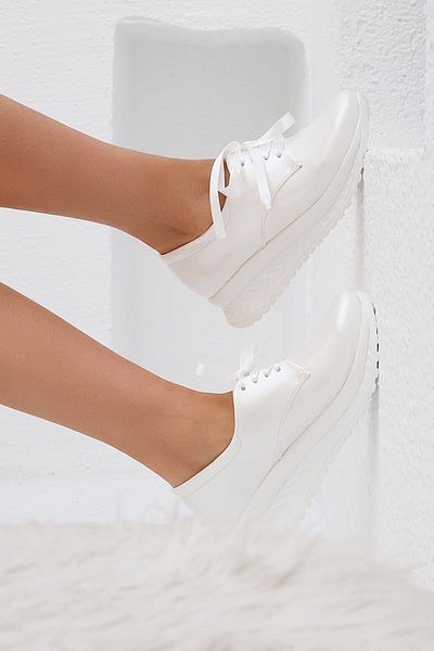Beyond Tenis Sedef de damă 5,5 cm BYNDWD800 Weding din piele