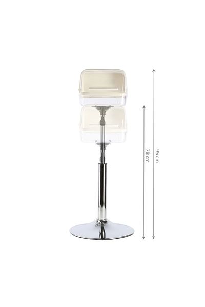 Helix White Magnesium Powder Stand