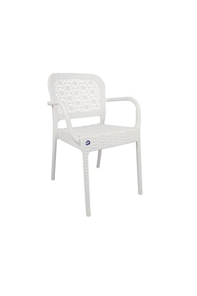 Mandella Ares Rattan Koltuk Beyaz (1 ADET)