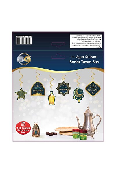 İkranur Ramazan Süsü 11 Ayın Sultanı Sarkıt Tavan Süsü Ramadan Kerim