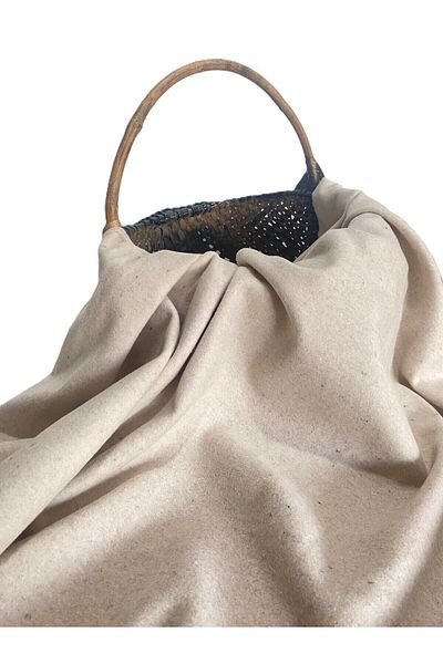 BURSA KUMAŞTAN En150 Shaved Wool Cashmere Coat, Overcoat, Coat, Trench Coat, Cape and Poncho