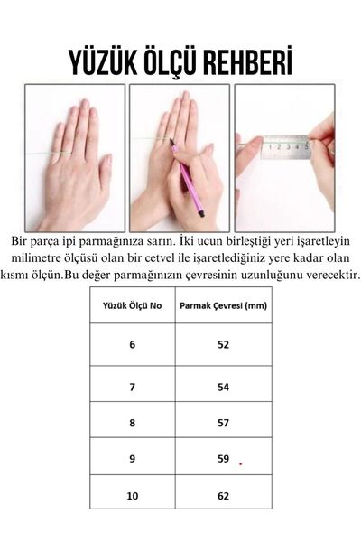 FAYRA ACCESSORIES Kristal Taşlı Oval Yüzük