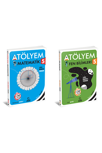 Arı Yayıncılık 5.SINIF MATEMATİK + FEN BİLİMLERİ ATÖLYEM SETİ