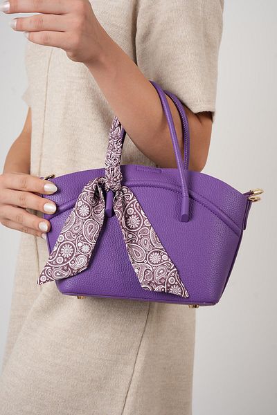 MORCA Purple Kriste Bell Women's Handbag - 26592