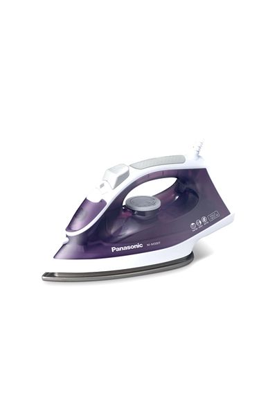 PANASONIC Steam Iron, Titanium Base, 1780 Watts, Purple