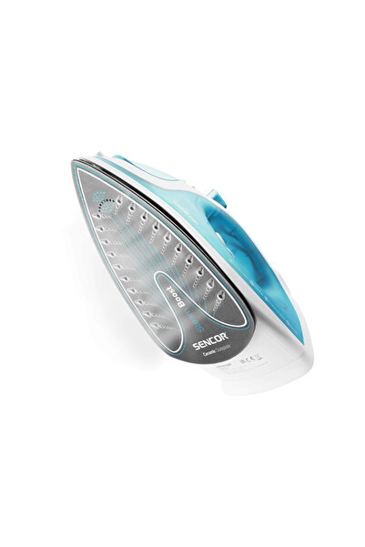 Sencor Steam Iron, Self-Cleaning, 2200 Watts, Blue, SSI5421TQ