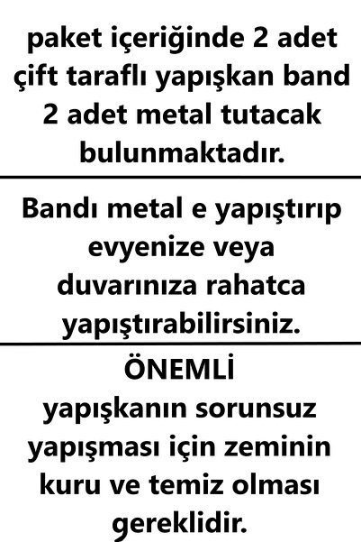 wiesmann Yapışkanlı 2 Adet Metal Siyah Bulaşık Süngeri Tutucu Evye Düzenleyici Süngerlik Askı