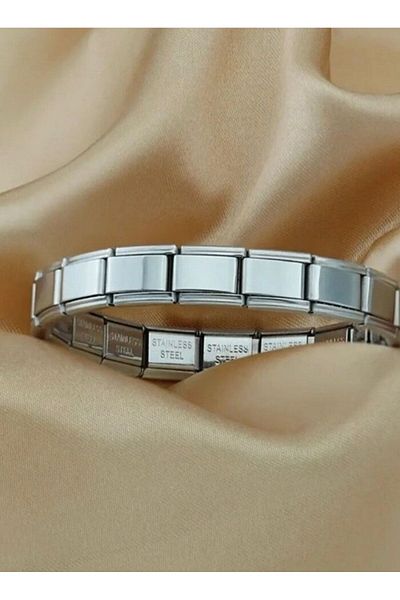 Home Charm Steel Bracelet Italian Style (No Tarnishing)
