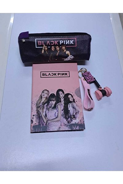 GC GÖKHAN CLUB Blackpink Notebook Pen Holder Keychain