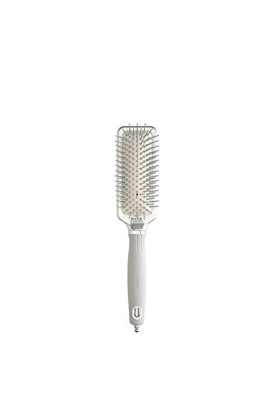 Olivia Garden Expert Care Rectangular Nylon Bristles Silver L Fırça