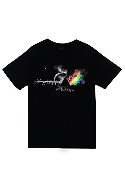 fame-stoned Pink Floyd Štampano Unisex 100% pamuk Crna T-shirt