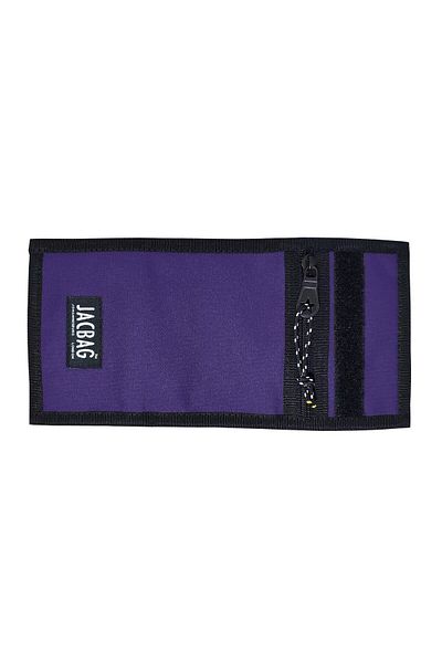Jacbag Purple Velcro Wallet/Card Holder - Girls and Women