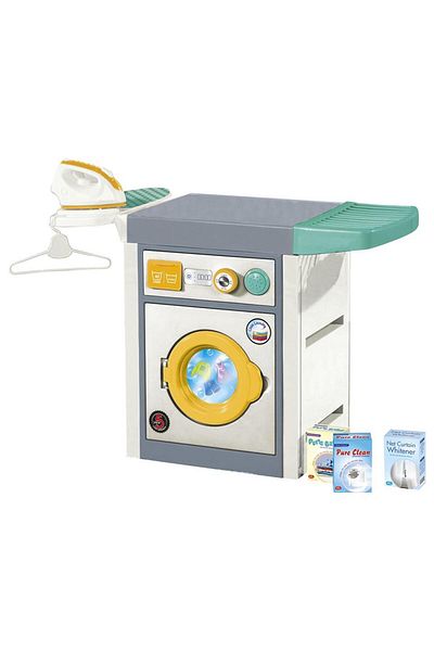 hak-iş oyuncak Washing Machine and Iron Set