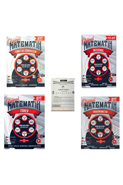 Irmak Yayınları Orijinal Yayınları AYT Matematik Limit  Türev İntegral ve Trigonometri   Konu Anlatım Fasikülü