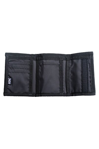 Jacbag Black Velcro Wallet/Card Holder - Boys and Adult